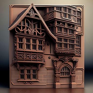 3D model FrankfurtGermany (STL)